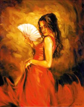 Flamenco Dancer lady of spain